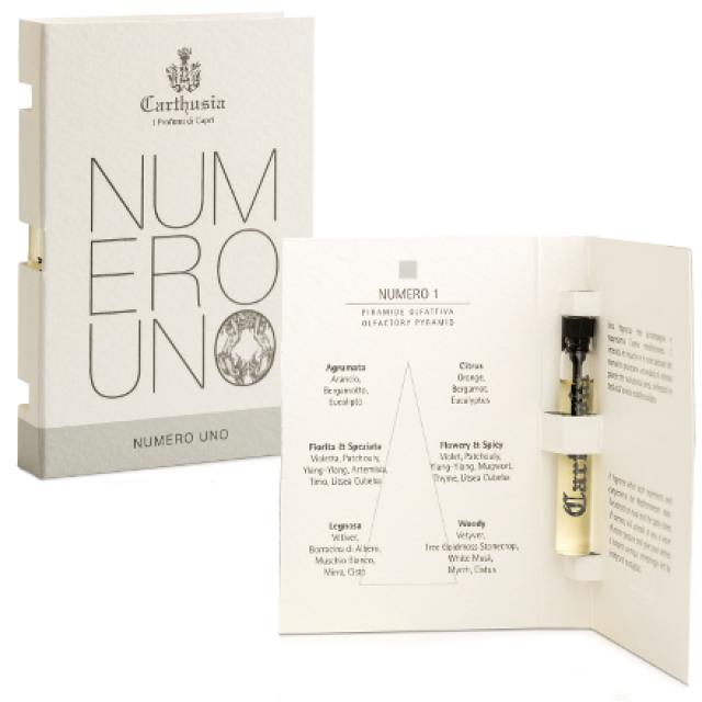 Oficiální vzorek parfému Carthusia Numero Uno 2ml 0,06 oz
