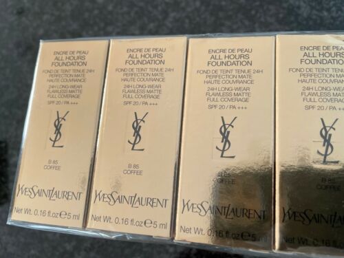 Yves Saint Laurent All Hours Foundation 5 ml 0,16 fl. oz. oficiální vzorek péče o pleť Odstín B 85 Coffee