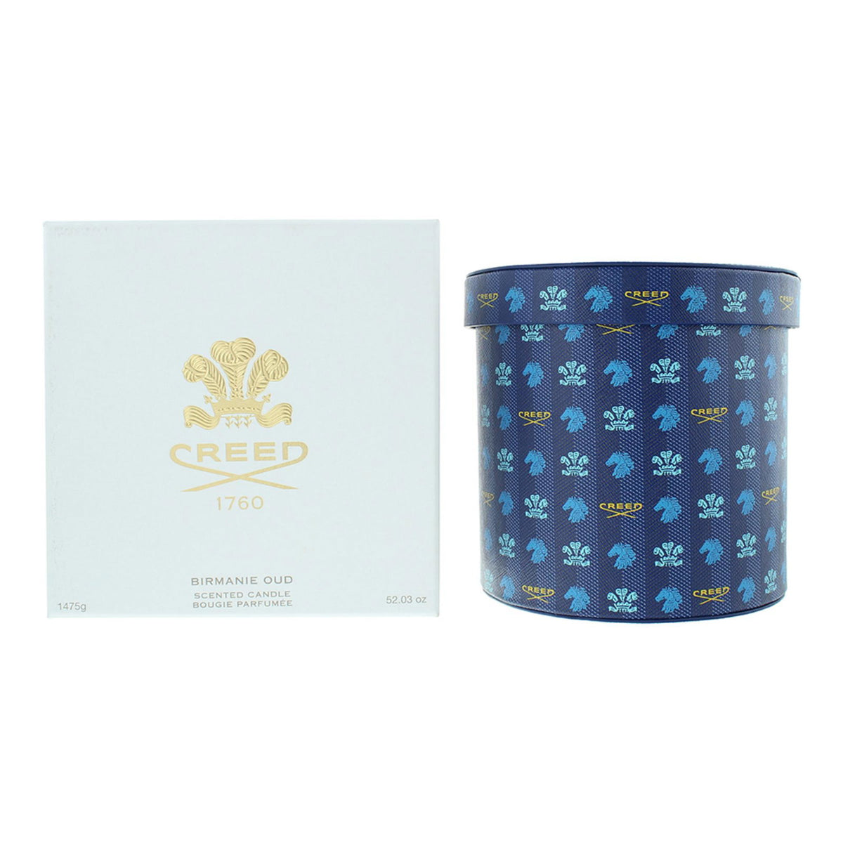 Creed, Birmanie Oud Blue Leather, Scented Candle, 1475 g