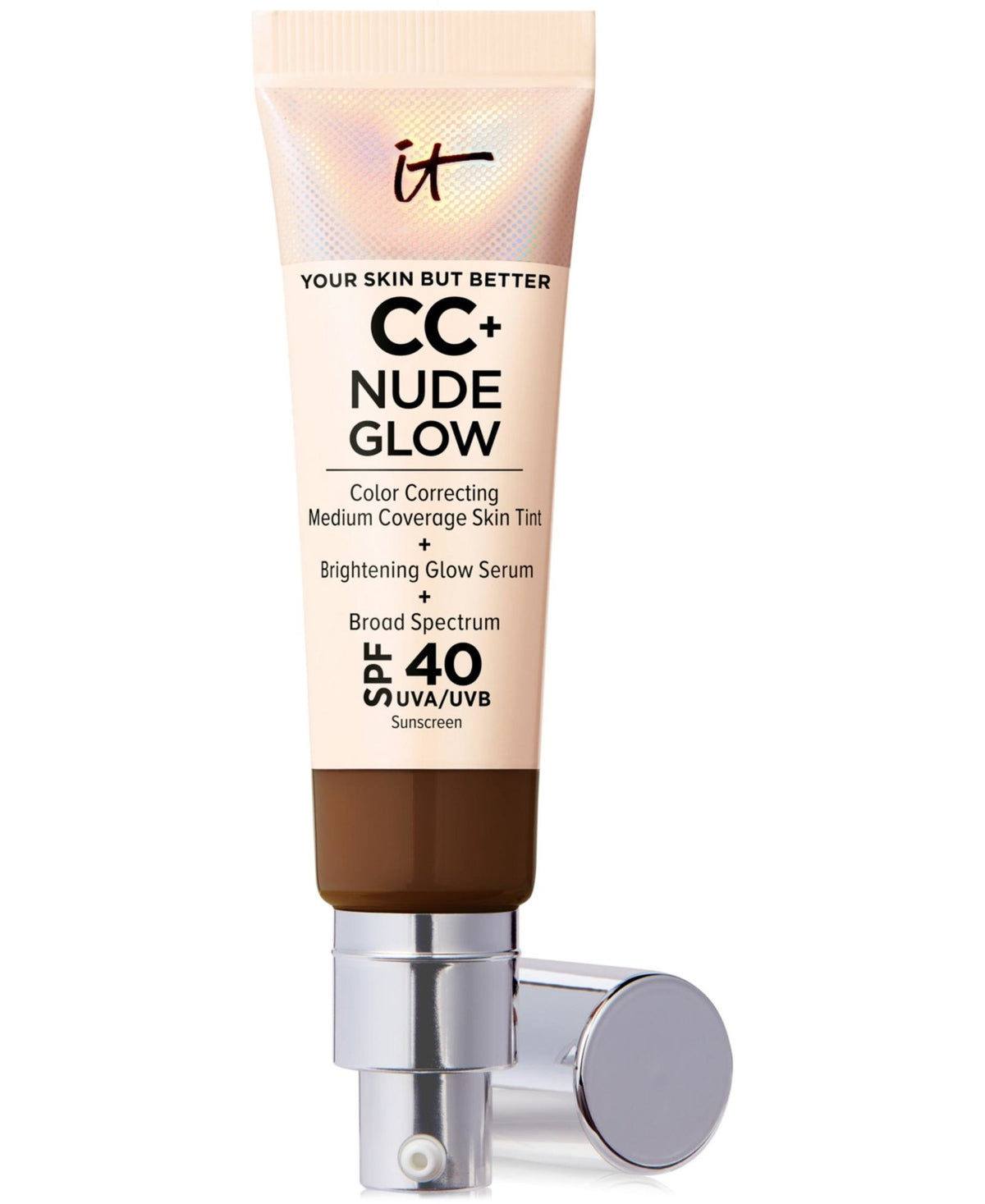 It Cosmetics, Your Skin But Better Cc+, Glow, CC Cream, Neutral Deep, SPF40, 32 ml