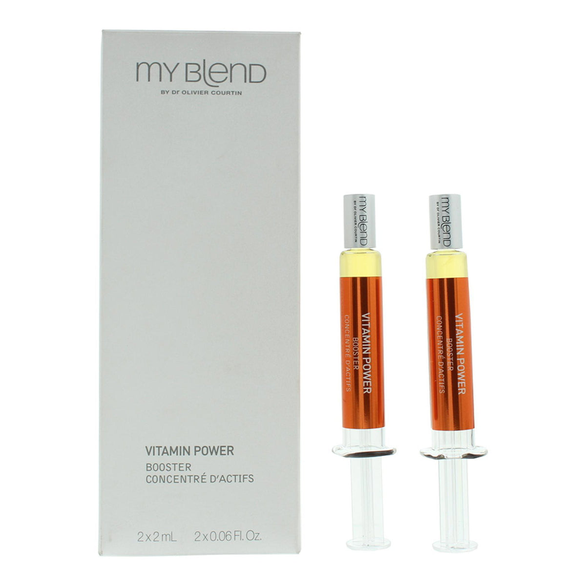 Set Duo, Clarins, My Blend, Vitamins, Boosting, Concentrate, Face, 2 pcs, 2 ml