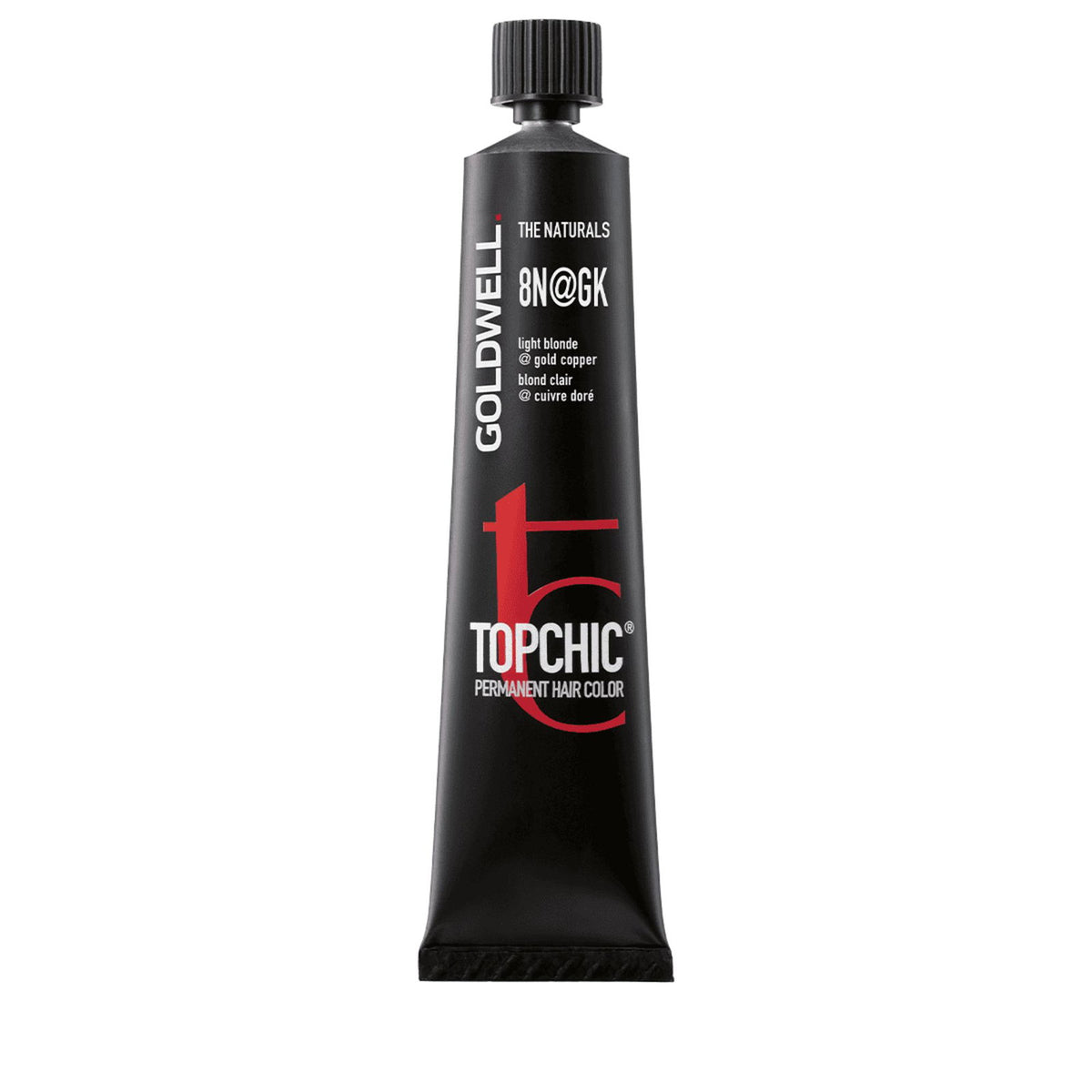 Goldwell, TopChic, Permanent Hair Dye, 8N@GK Copper Gold, 60 ml