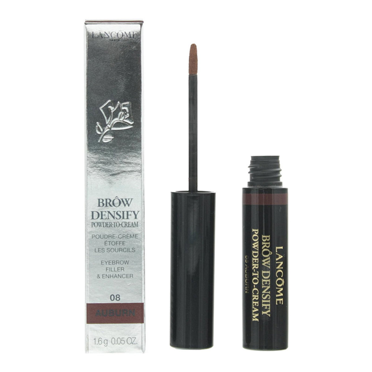 Lancome, Brow Densify, 3D effect, Eyebrow Powder, 08, Auburn, 1.6 g