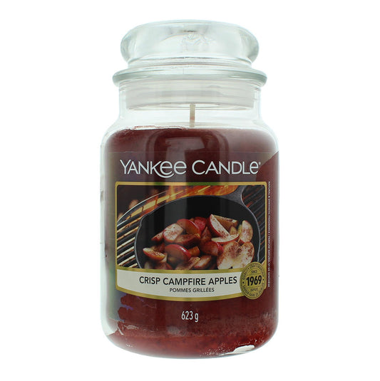 Yankee Candle, Crisp Campfire Apples, Scented Candle, 623 g