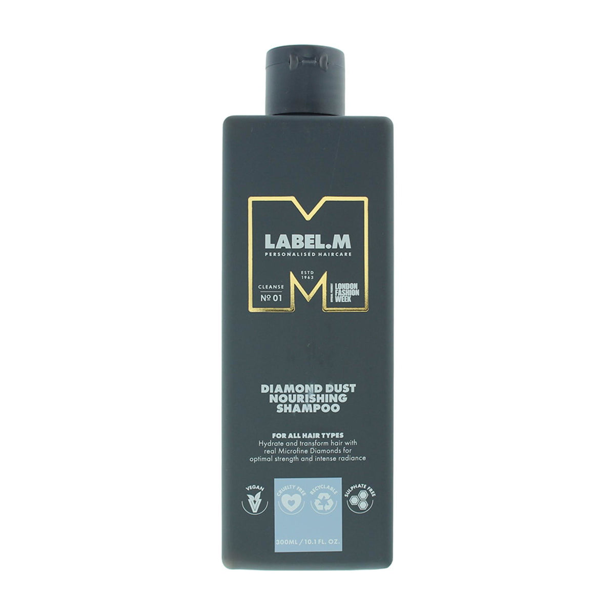 Label.M, Diamond Dust, Hair Shampoo, Nourishing, 300 ml