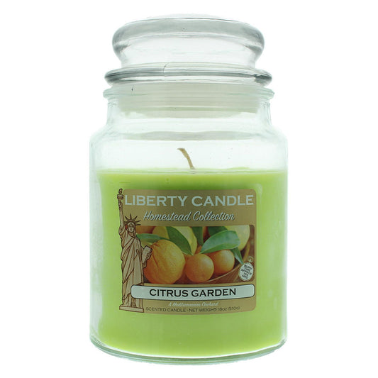 Liberty Candle, Homestead Collection Citrus Garden, Citrus Garden, Scented Candle, 510 g