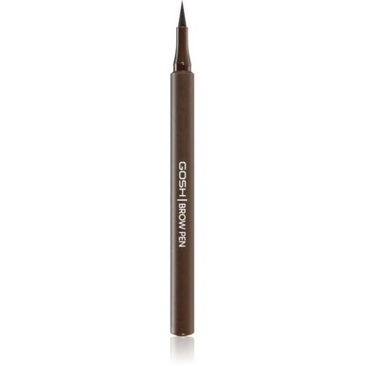 Gosh, Brow Pen, Microblading, Eyebrow Liquid Liner, Dark Brown, 1.1 ml