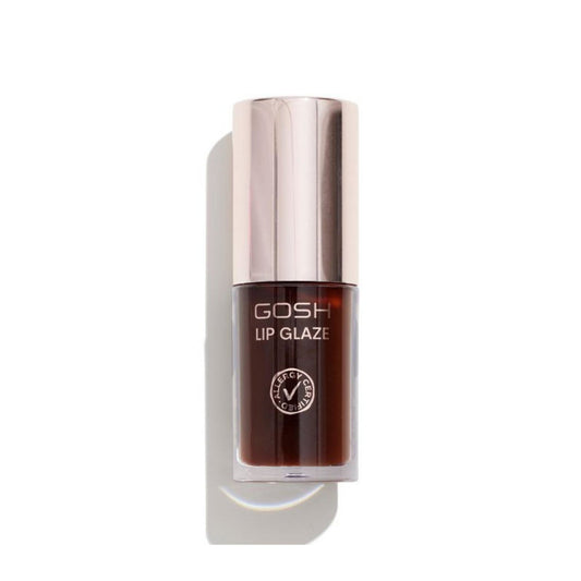 Gosh, Lip Glaze, Semi-transparent color, Roll-On Lip Gloss, 003, Dark Chocolate, 5.5 ml