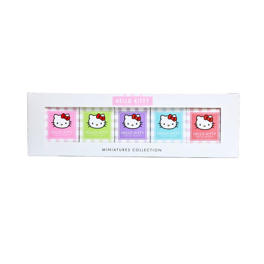 Set Hello Kitty: Iconic Vichy Bleu, Eau De Toilette, For Girls, 5 ml *Miniature + Iconic Vichy Vert, Eau De Parfum, For Girls, 5 ml *Miniature + Iconic Vichy Rouge, Eau De Toilette, For Girls, 5 ml *Miniature + Iconic Vichy Rose, Eau De Toilette, For…