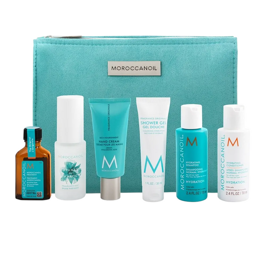 Set Moroccanoil: Hydration, Paraben-Free, Hair Conditioner, Moisture And Shine, 70 ml + Hydration, Paraben-Free, Hair Shampoo, Moisture And Shine, 70 ml + The Original, Argan Oil, Hair Oil Treatment, For Nourishing, 25 ml + Fragrance Originale,…