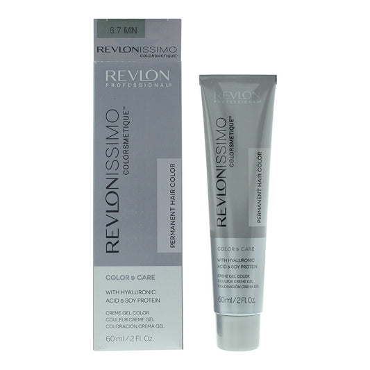 Revlon, Colorsmetique, Permanent Hair Dye, 6.7 MN Dark Blonde Maximum Neutralization, 60 ml