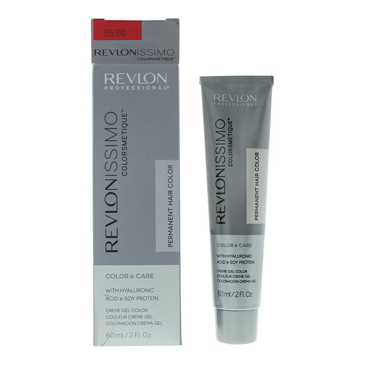Revlon, Colorsmetique, Permanent Hair Dye, 55.60 Intense Dark Red, 60 ml