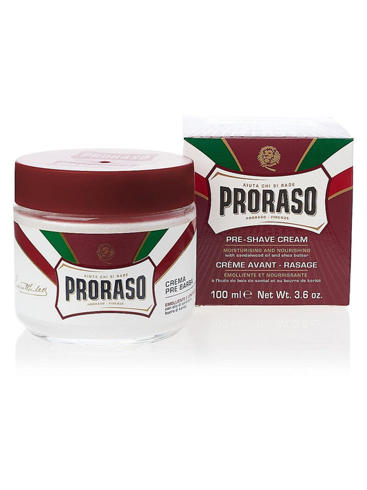 Proraso, Red Sandalwood, Softening, Pre-Shaving Cream, 100 ml