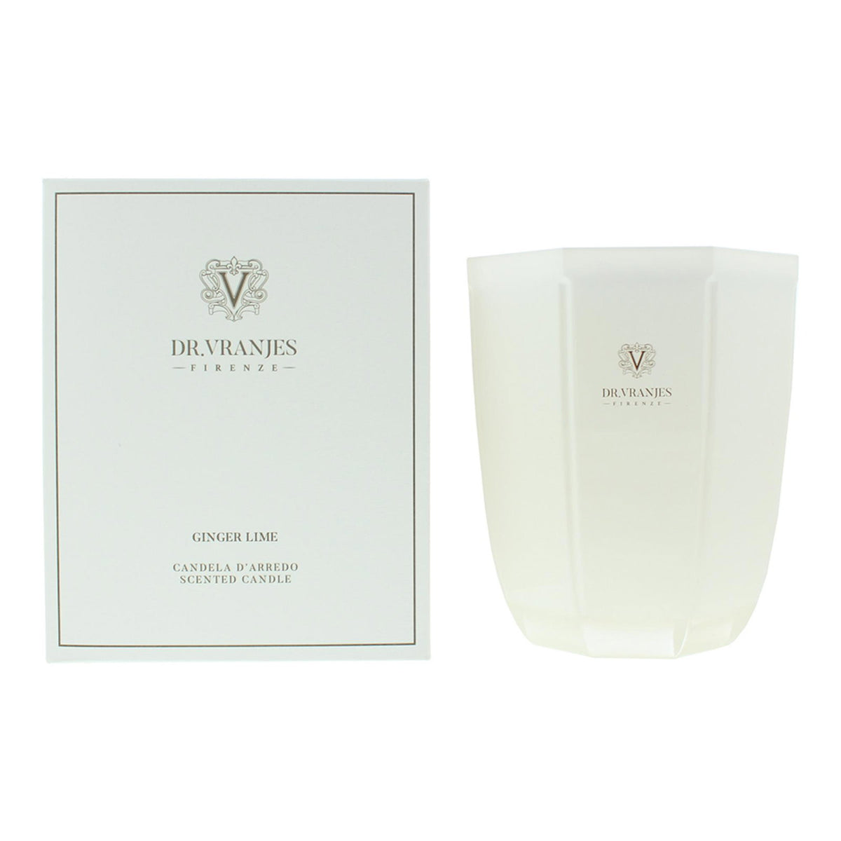Dr. Vranjes Firenze, Ginger Lime, Scented Candle, 1000 g