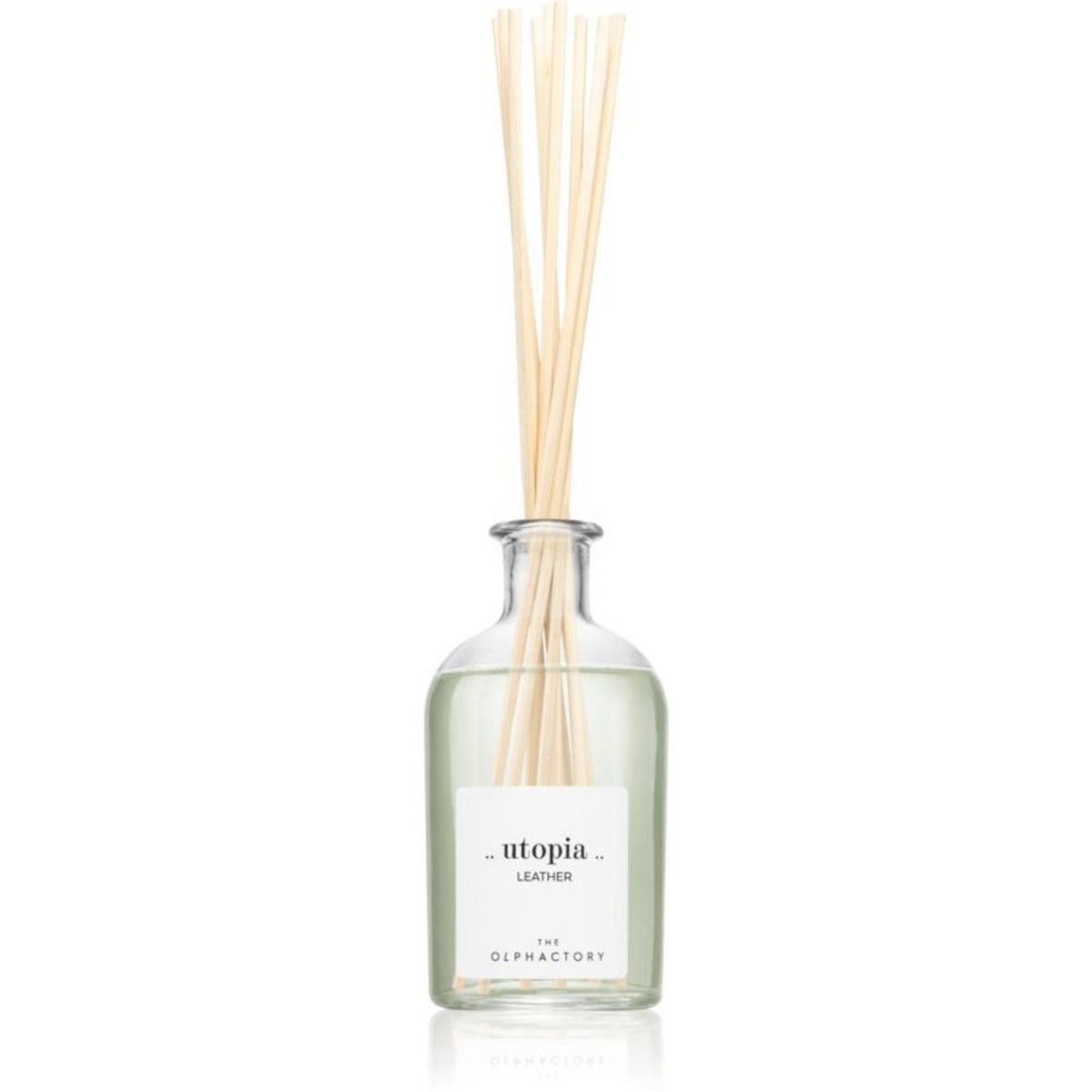 The Olphactory, Utopia Leather, Fragrance Sticks, Leather, Aroma Reed Diffuser, 250 ml