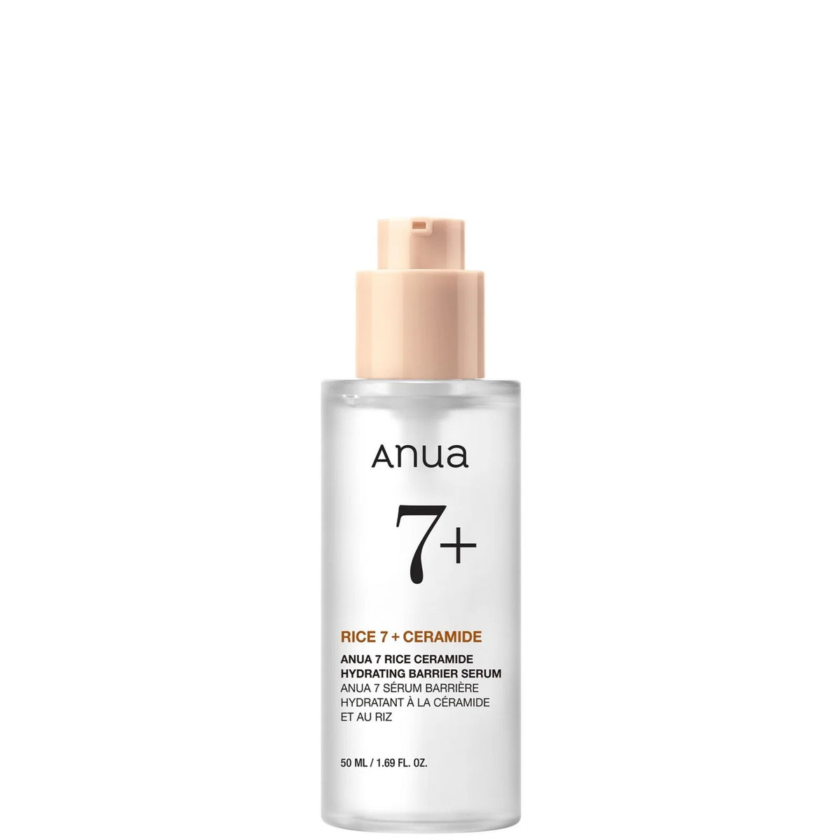 Anua, Rice 7+, Hydrating & Nourishing, Day & Night, Serum, For Face, 50 ml