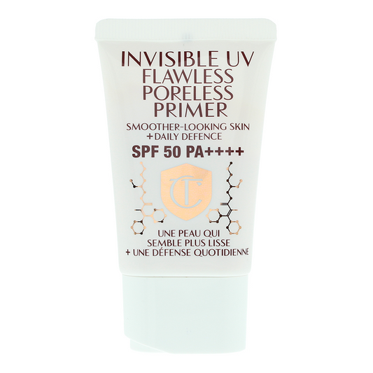 Charlotte Tilbury, Flawless Invisibile, Hyaluronic Acid, Hydration, Liquid Primer, SPF 50, 30 ml