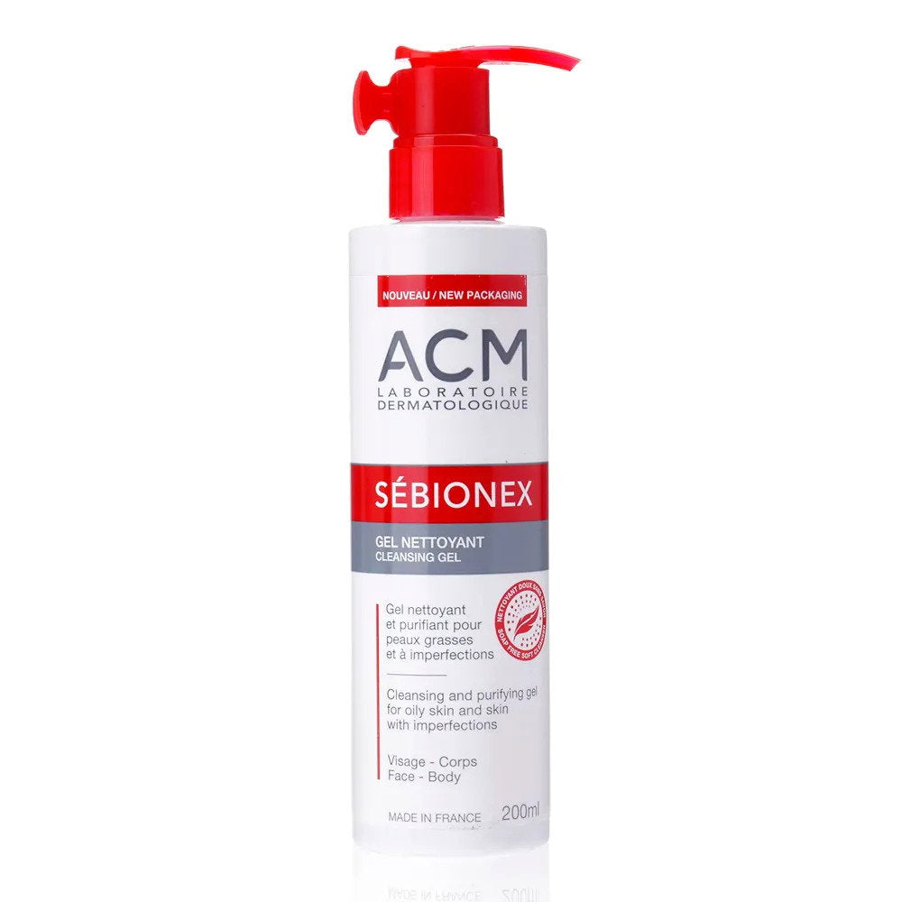 Laboratoire ACM, Sebionex, Purifying, Cleansing Gel, For Face, 200 ml