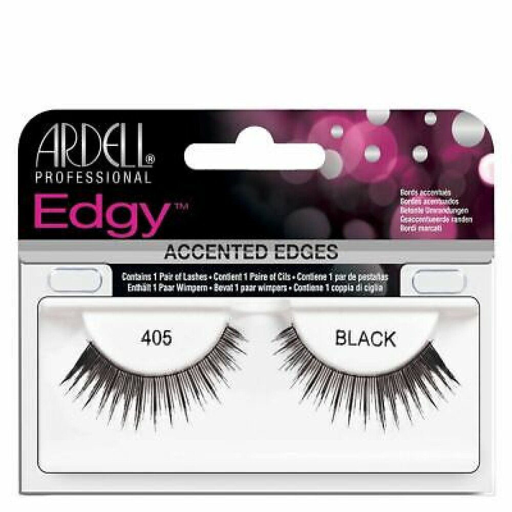 Ardell, Edgy, False Eyelashes, 405, Black