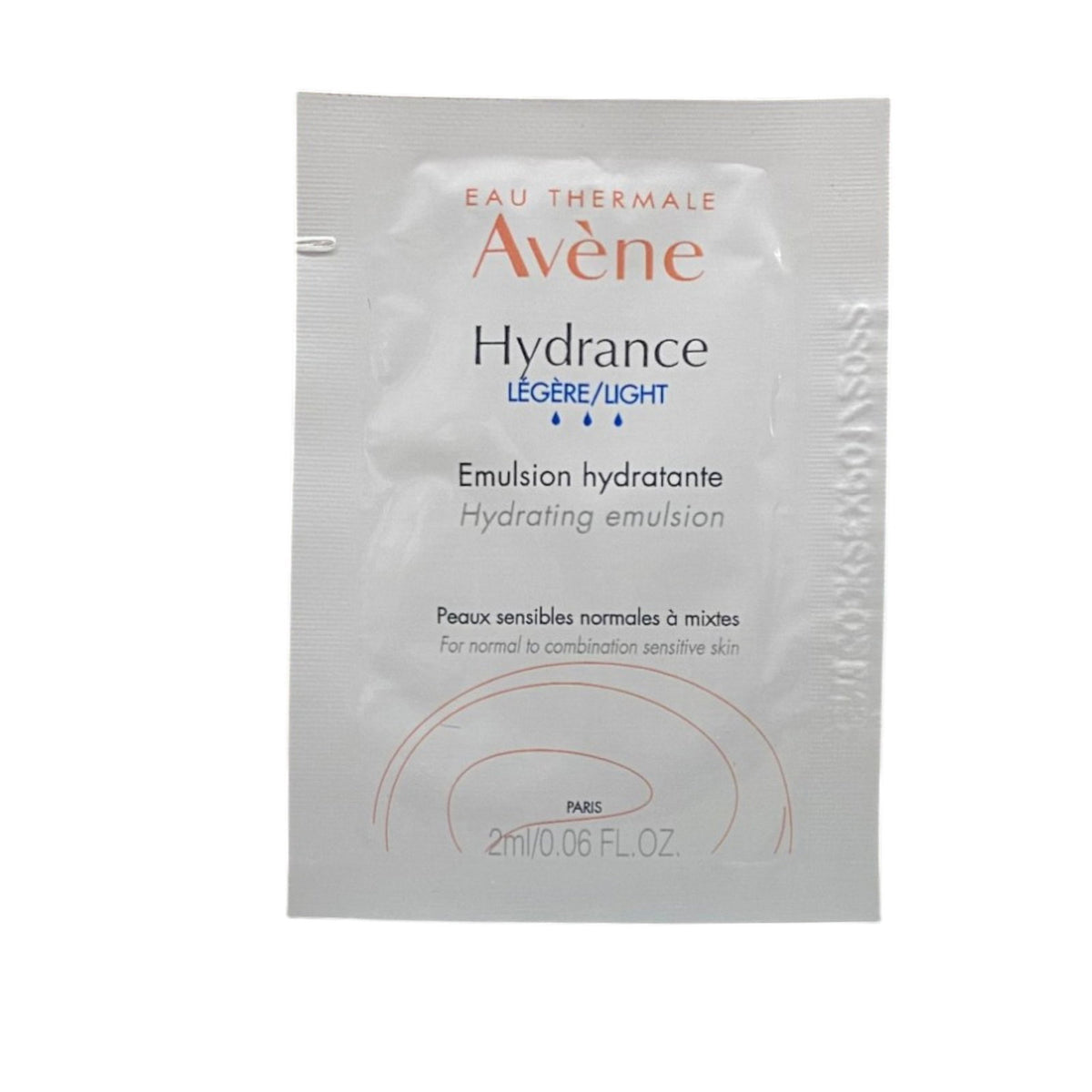 Avene, Hydrance, Moisturizing, Day, Emulsion, For Face & Neck, 2 ml *Sample