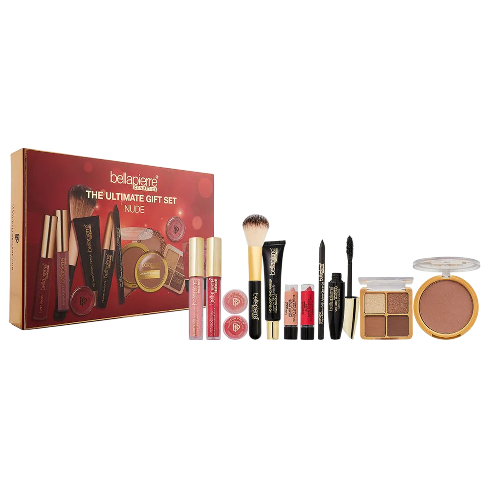 Bellapierre Cosmetics, Ultimate Gift Set Nude, Makeup, Advent Calendar, 12 pcs