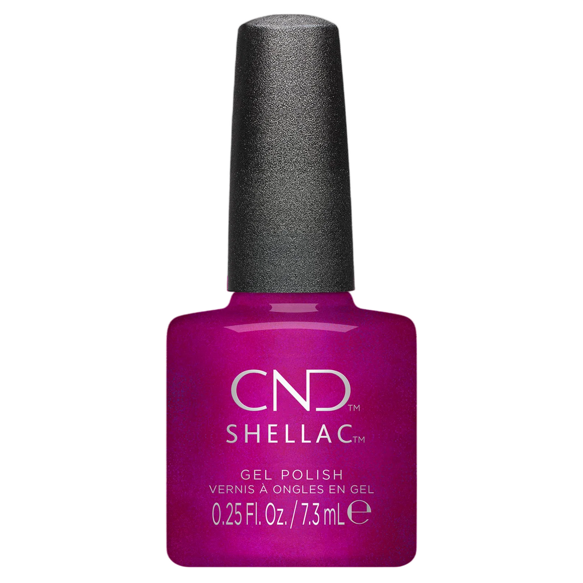 CND, Shellac, Gel, Semi-Permanent Nail Polish, Magenta Sky, 7.3 ml