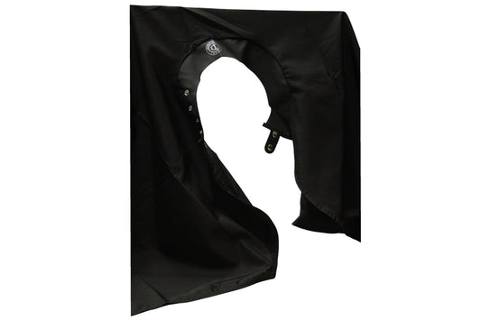Depot, Accessories No. 735, Hairdressing Textile Cape, Black