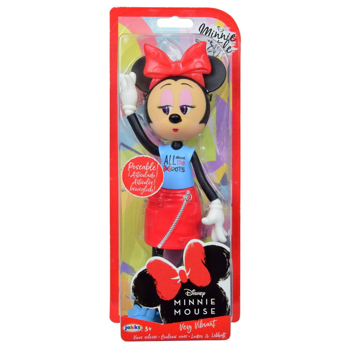 Disney, Minnie Mouse, Doll, Very Vibant, For Girls
