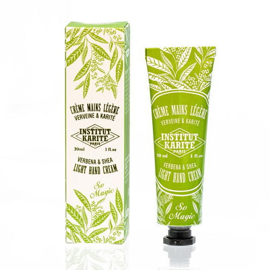 Institut Karite Paris, Verbena & Light Shea, Softening, Hand Cream, 30 ml