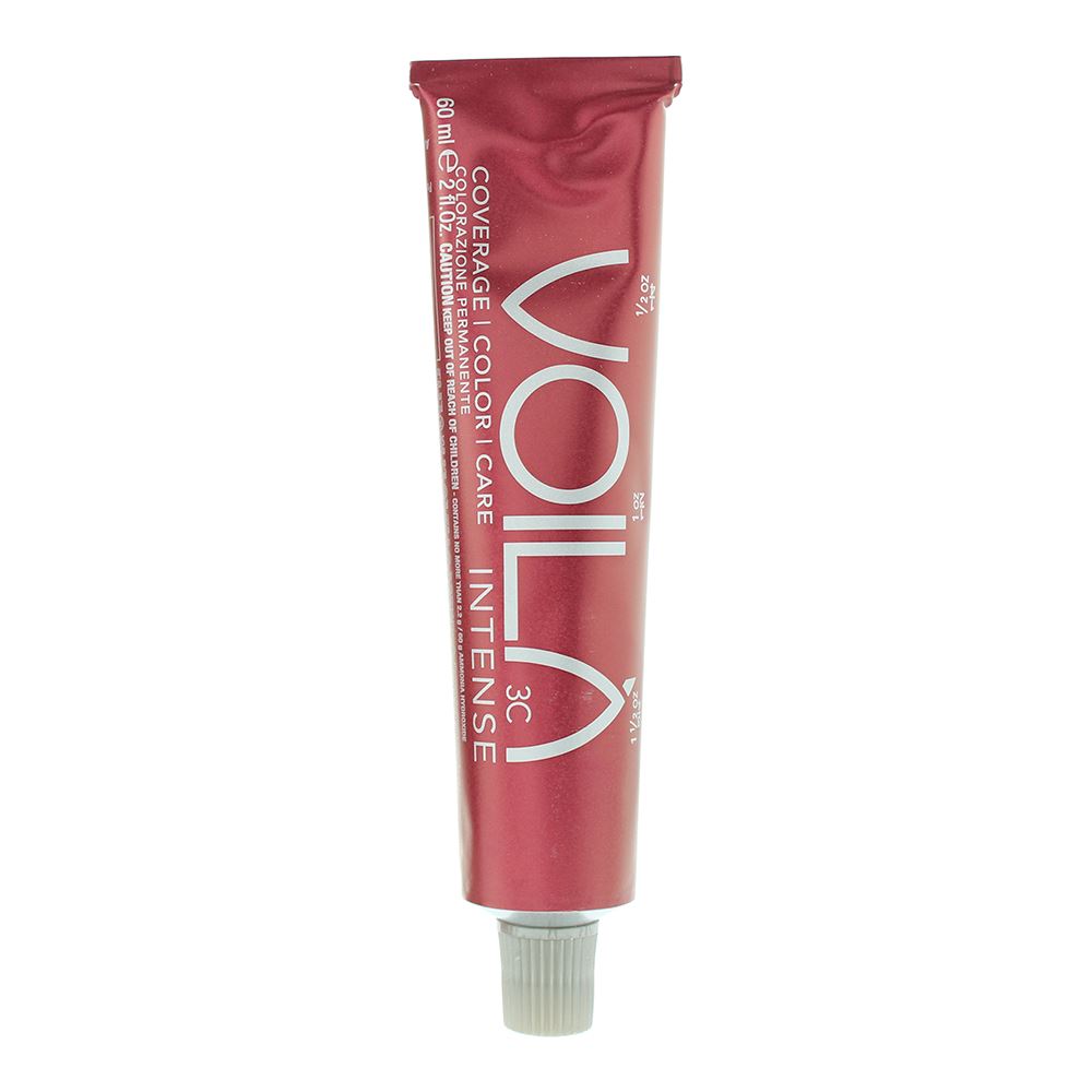Intercosmo, Voila 3C Intense, Permanent Hair Dye, 5.4 Light Copper Brown, 60 ml