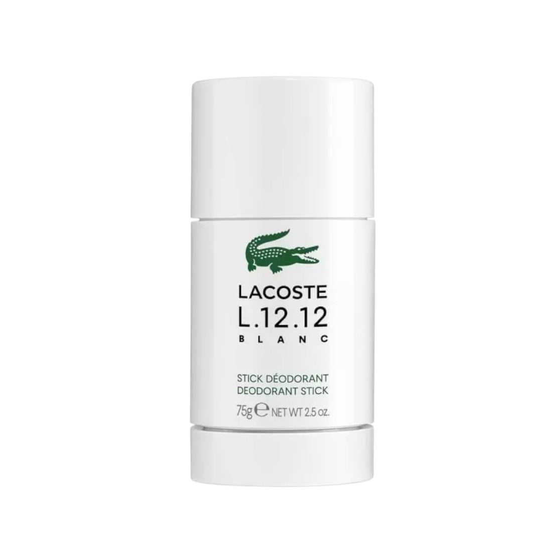 Lacoste, Eau de Lacoste L.12.12 Blanc, 24h Protection, Deodorant Stick, For Men, 75 g