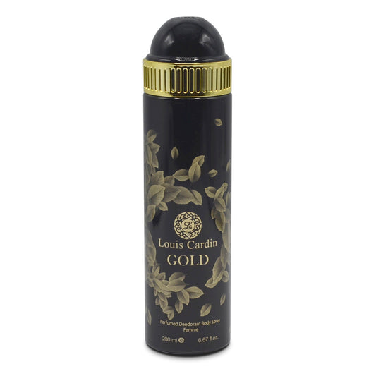 Louis Cardin, Gold, Body Spray, 200 ml