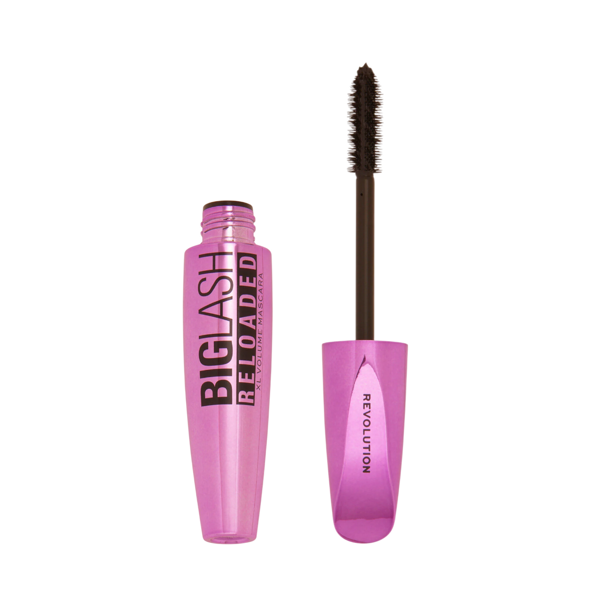 Makeup Revolution, Big Lash Reloaded, Volumising, Mascara, Black, 8 ml