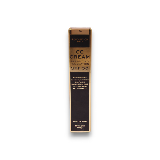 Makeup Revolution, Pro CC Perfecting, CC Cream, F8, SPF 30, 26 ml