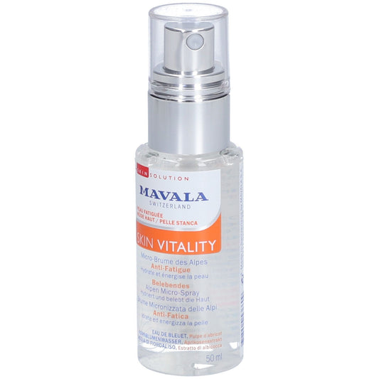 Mavala, Vitality, Vitalizing, Mist Spray, For Face, 50 ml