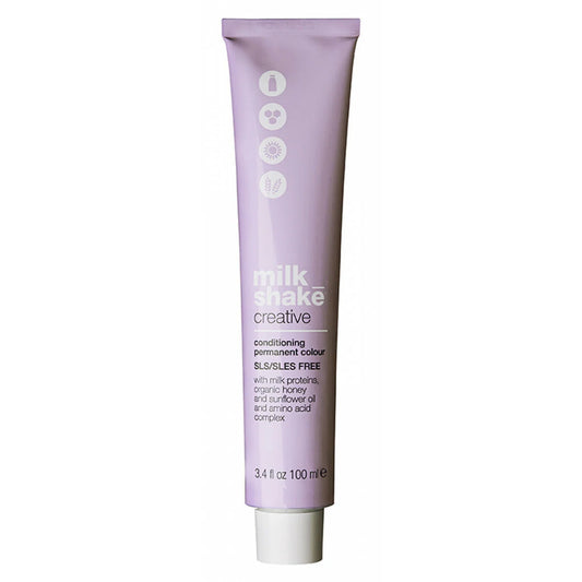 Milk Shake, Creative, SLS/SLES-Free, Permanent Hair Dye, 7.37G Golden Medium Blond, 100 ml