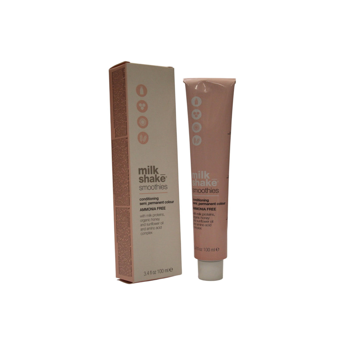 Milk Shake, Smoothies, Semi-Permanent Hair Dye, 5.8 Moka Light Brown, 100 ml