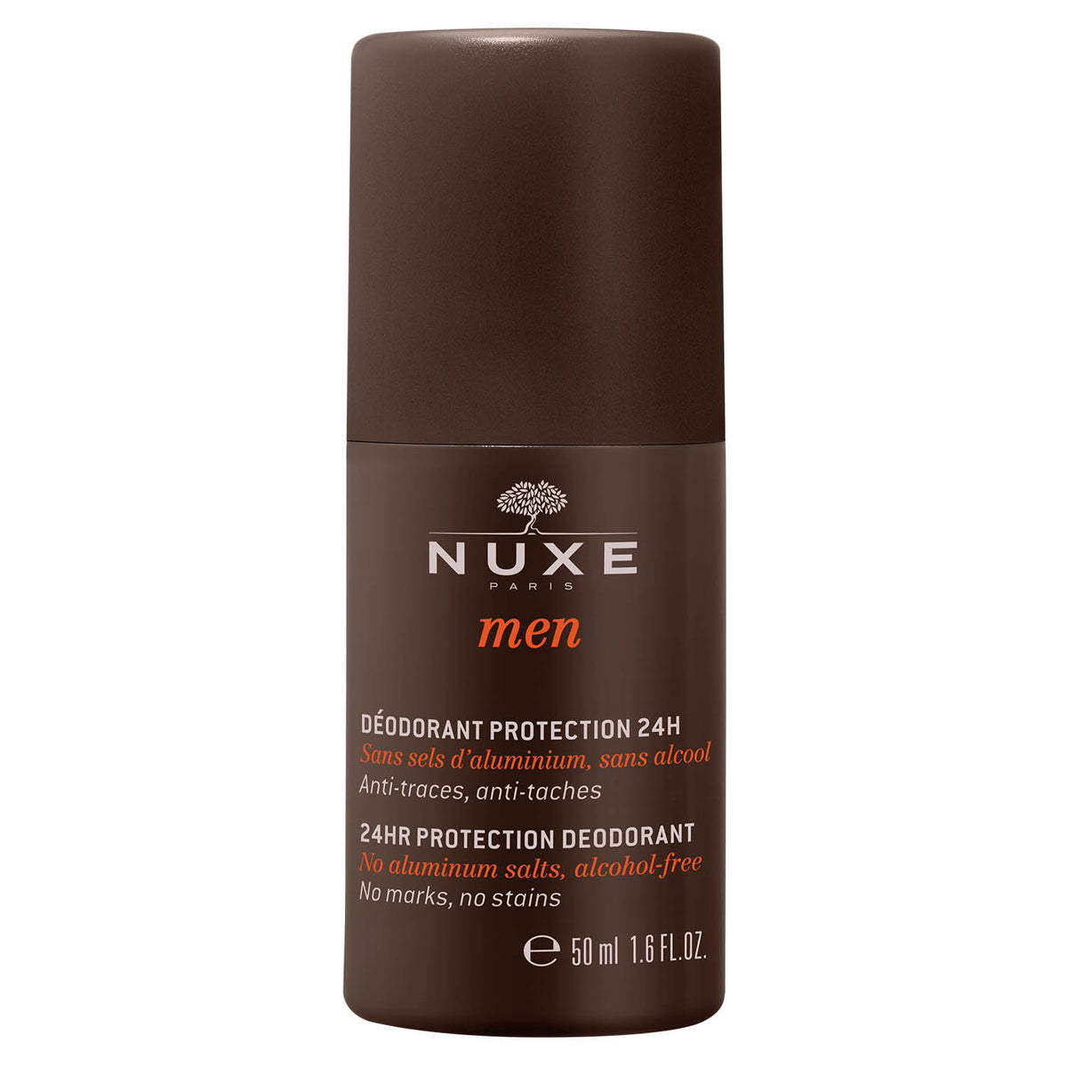 Nuxe, Men, 24h Protection, Deodorant Roll-On, For Men, 50 ml