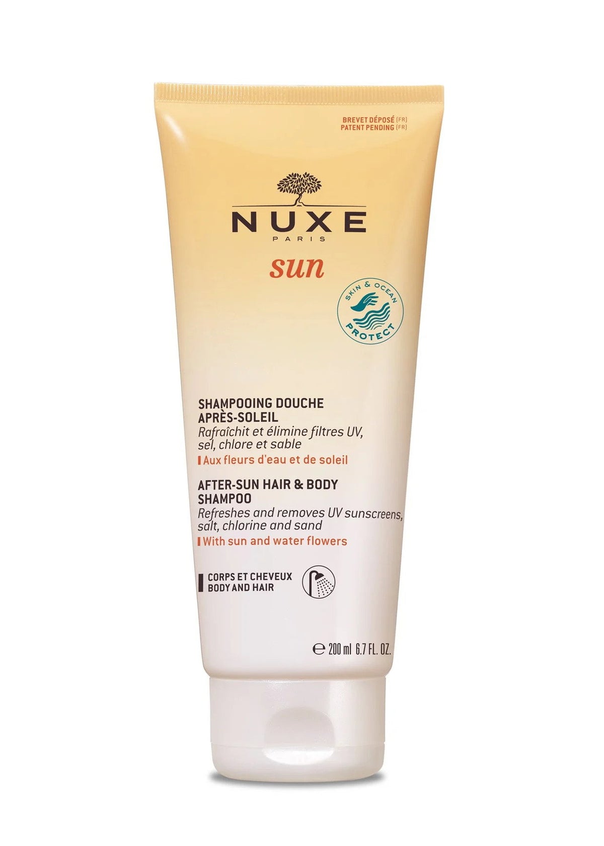 Nuxe, Sun, Hair Shampoo, After Sun - Cleansing, 200 ml