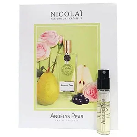 official perfume samples of Nicolai Angelys Pear fragrance 1.8ml 0.07 oz.