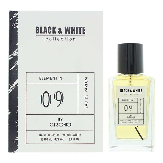 Orchid, Black & White Collection-Element No. 09, Eau De Parfum, Unisex, 100 ml