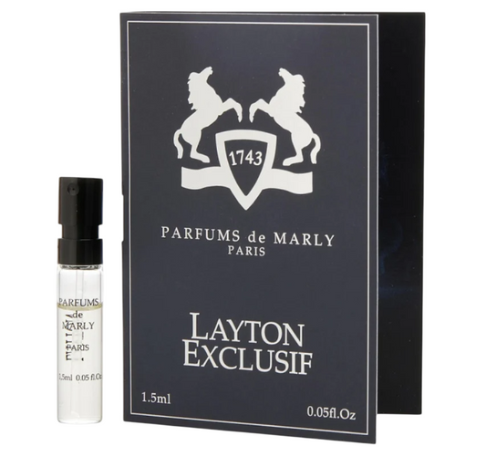 Parfums de Marly, Layton Exclusif, Eau De Parfum, Unisex, 1.5 ml *Vial
