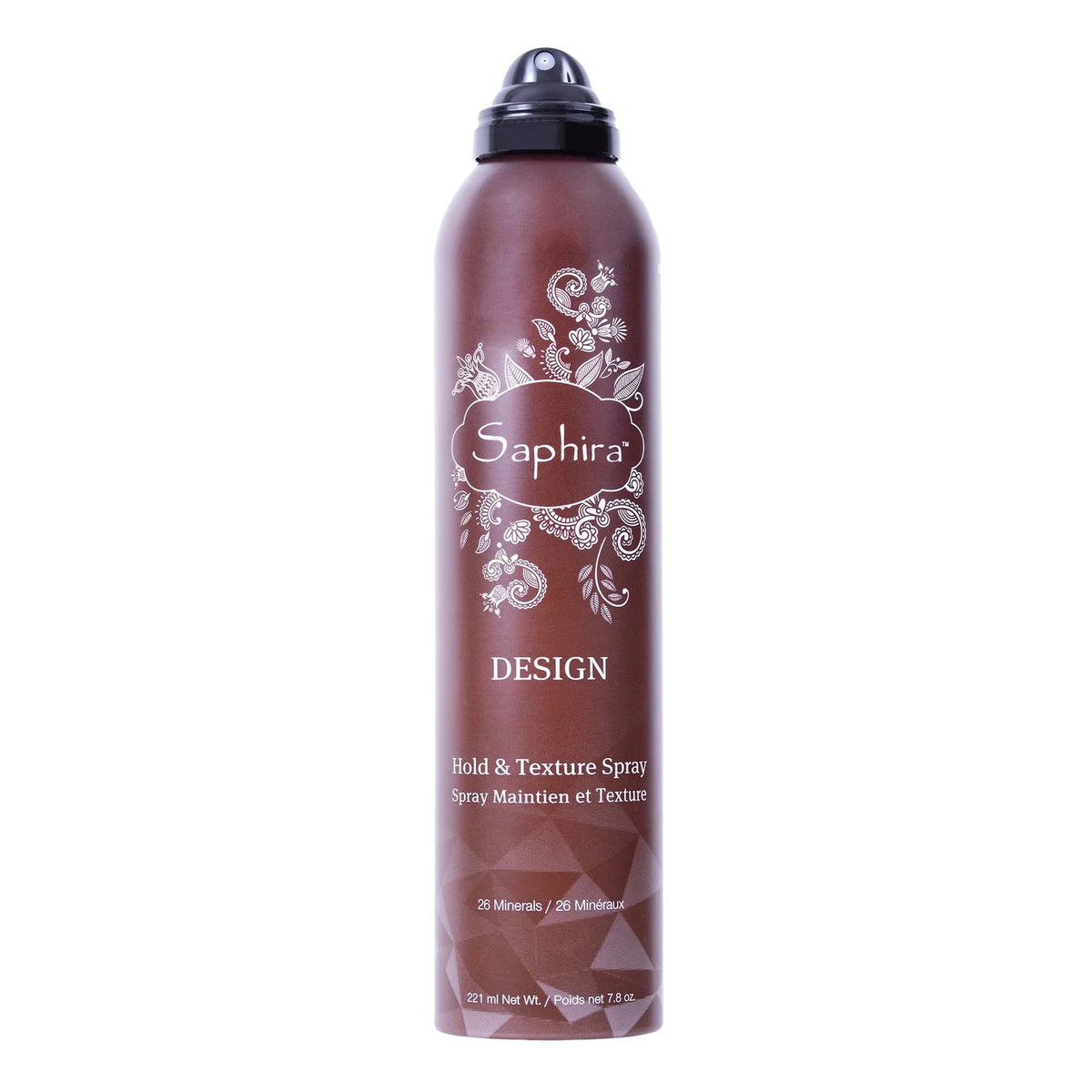 Saphira, Design, Hair Spray, For Hold & Texture, 221 ml