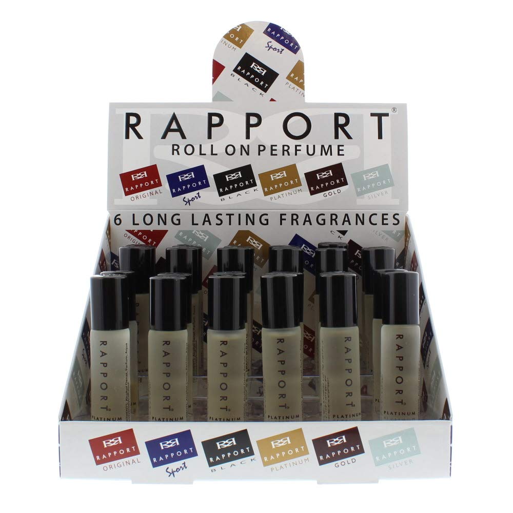 Set, Eden Classic, Rapport Platinum, Eau De Parfum, For Men, 24 pcs, 10 ml