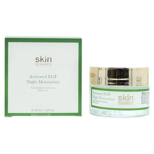 Skin Research, Advanced Epidermal Growth Factor, Hydrating, At Night, Cream, For Face, 50 ml