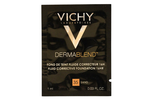 Vichy, DERMABLEND, Hydrating, Liquid Foundation, 35, Sand, 1 ml *Sample