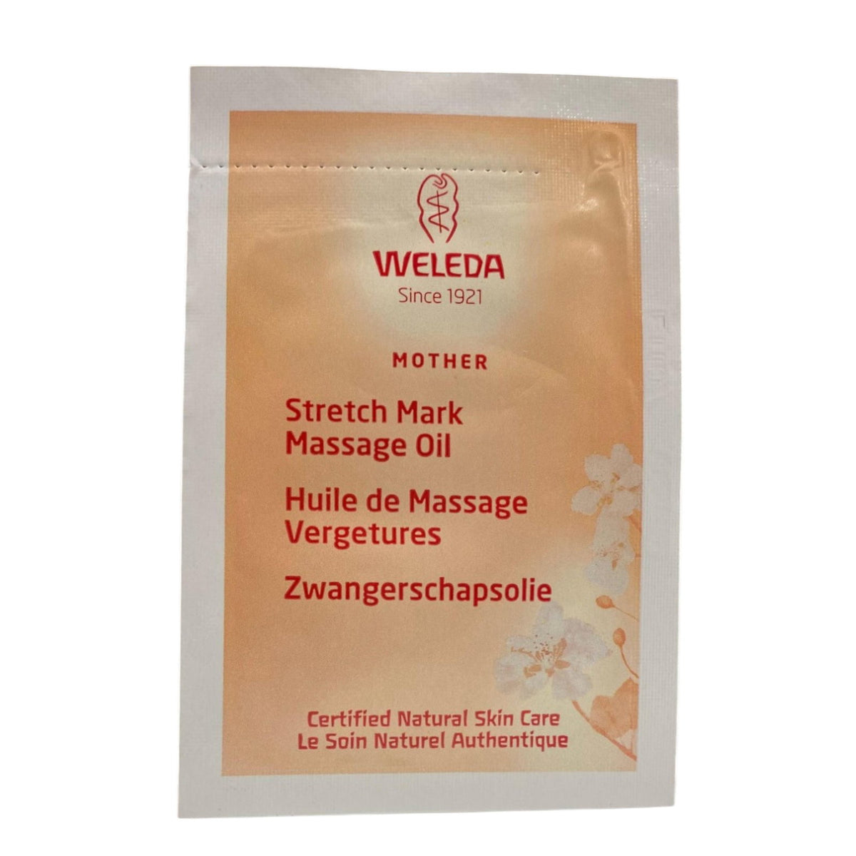 Weleda, Mama, Anti-Stretch Marks, Massage Oil, Almond Extract, 2 ml *Sample